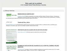 Tablet Screenshot of hospitalgabrielpelaezmontoya.eljardin-antioquia.gov.co
